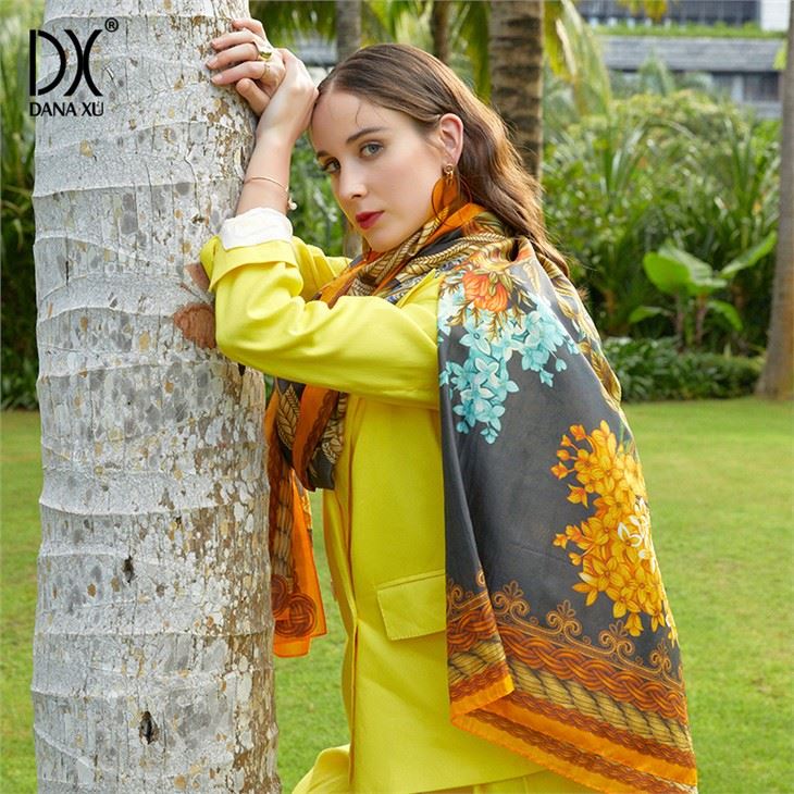  Silk Shawl Scarf