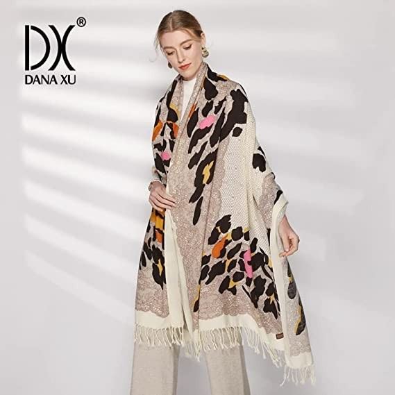 Leopard Ladies Cashmere Wraps And Shawls suppliers