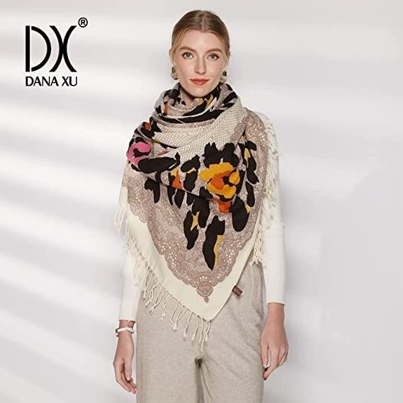 Leopard Ladies Cashmere Wraps And Shawls factory