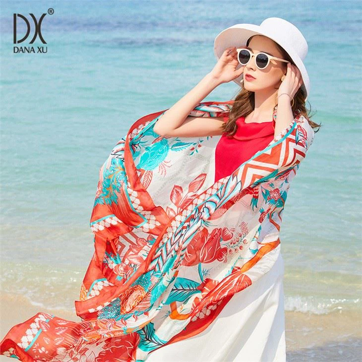 New Design Summer Silk Shawl Wrap suppliers