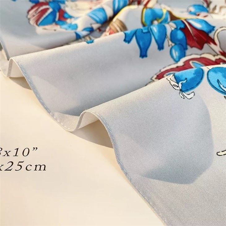 cheap Satin Square Scarf Digital Printing