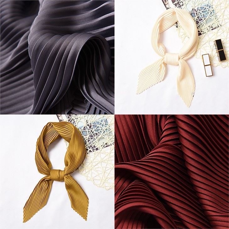 Silk Neck Scarf Wrinkle Scarves Manufacturers