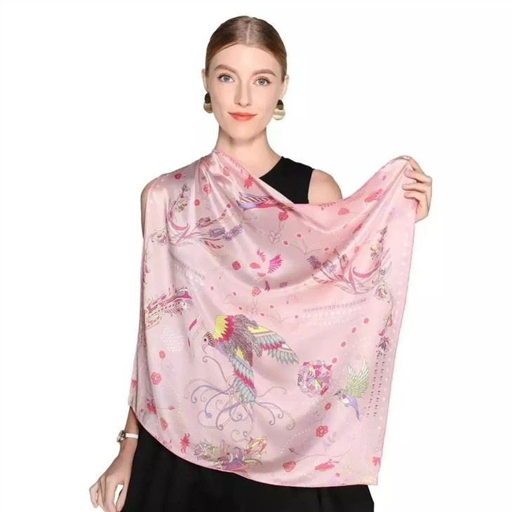 Silk Square Scarf For Women Stylish for sale