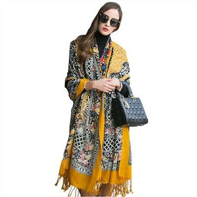 Custom Merino Real 100% Pure Wool Scarf