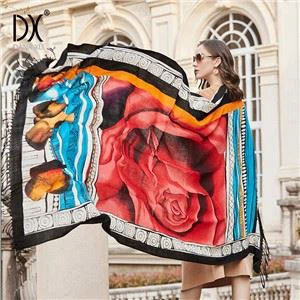 Featherweight Cashmere Wrap Digital Print