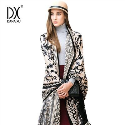 Pure Wool Rectangle Shawls Wraps