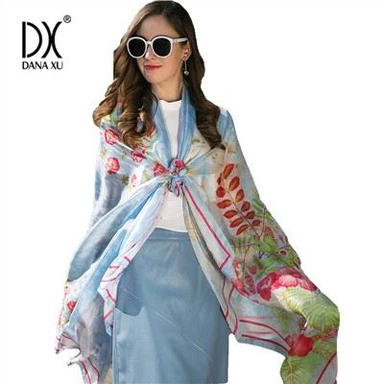 Unique Designs Silk Shawl Wrap For Women