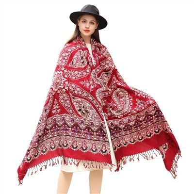 Woven Cashmere Wool Shawl