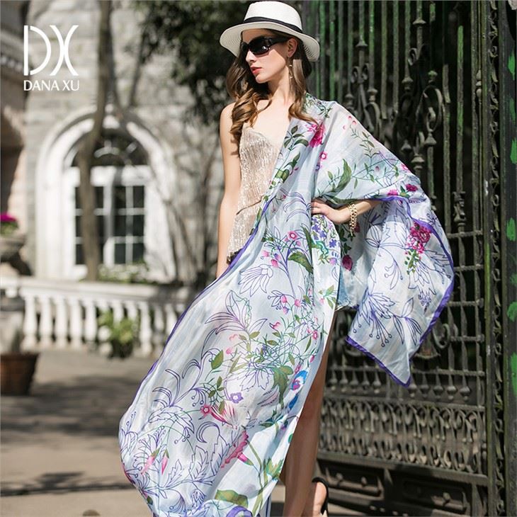 Pure Silk Shawl Wrap For Women