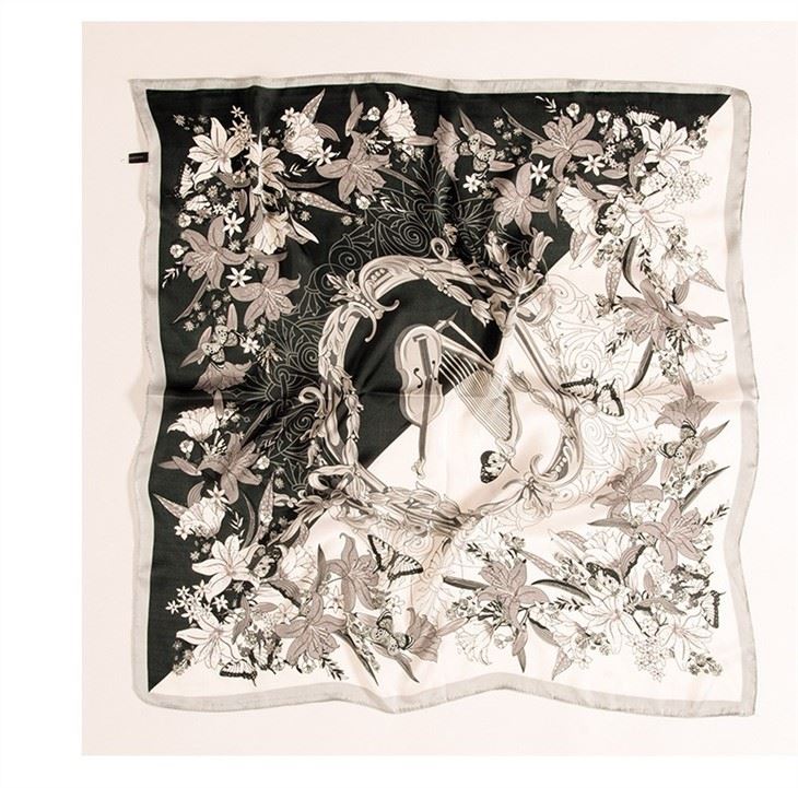 Vintage Silk Neckerchief For Women factory