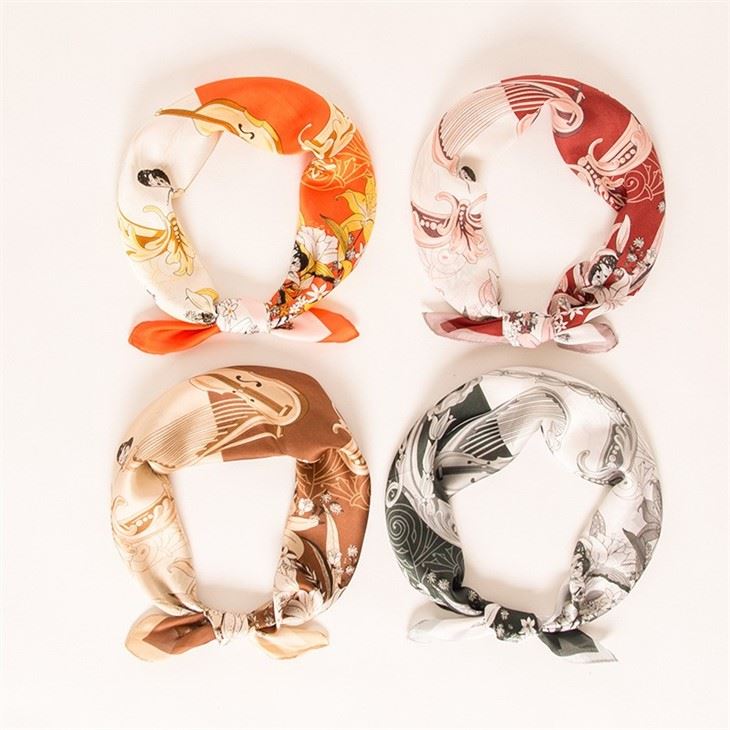 Vintage Silk Neckerchief For Women Manufacturers
