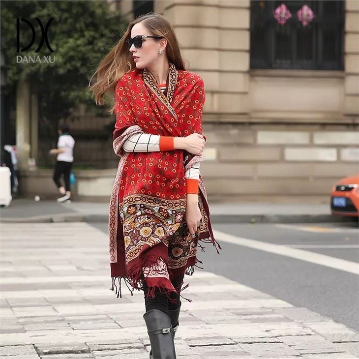 Hijab Winter Shawls Scarves