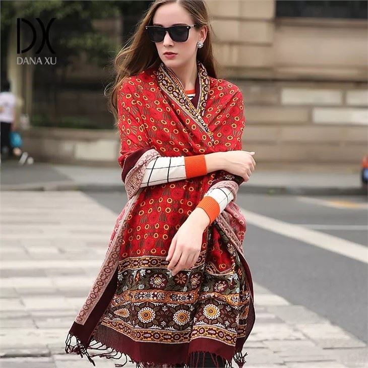 Women Hijab Winter Shawls Scarves factory