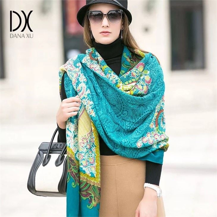 Winter Luxury Pashmina Shawl Scarf