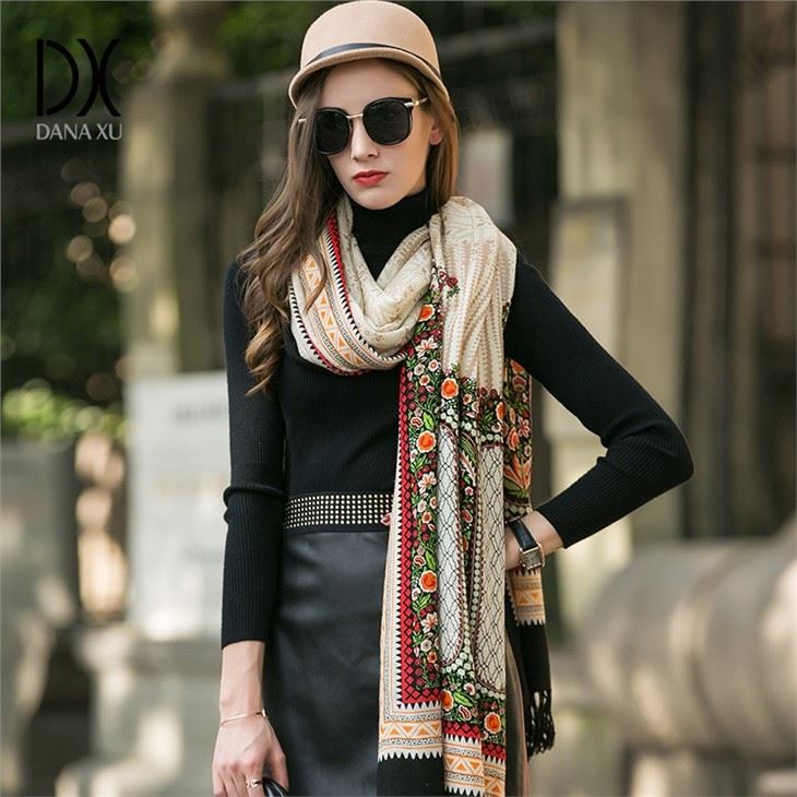 Wool Scarf Wrap Dupatta Hijabs Muslim Manufacturers