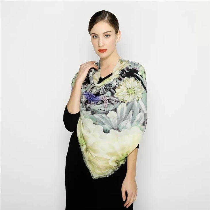 cheap Wool Shawl Pashmina Tassel Scarves