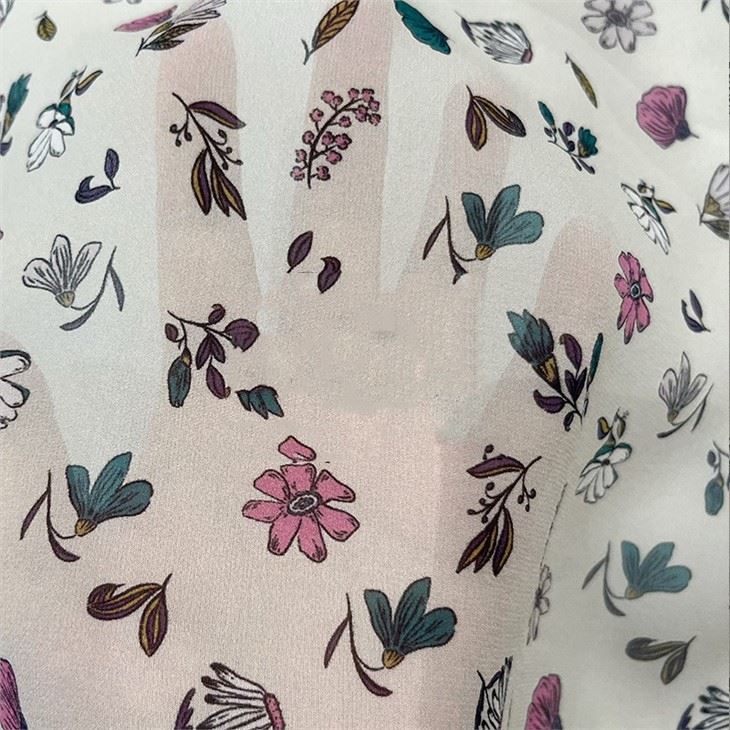 10MM 100% Mulberry Georgette Silk Width 140cm Silk Printing Fabric
