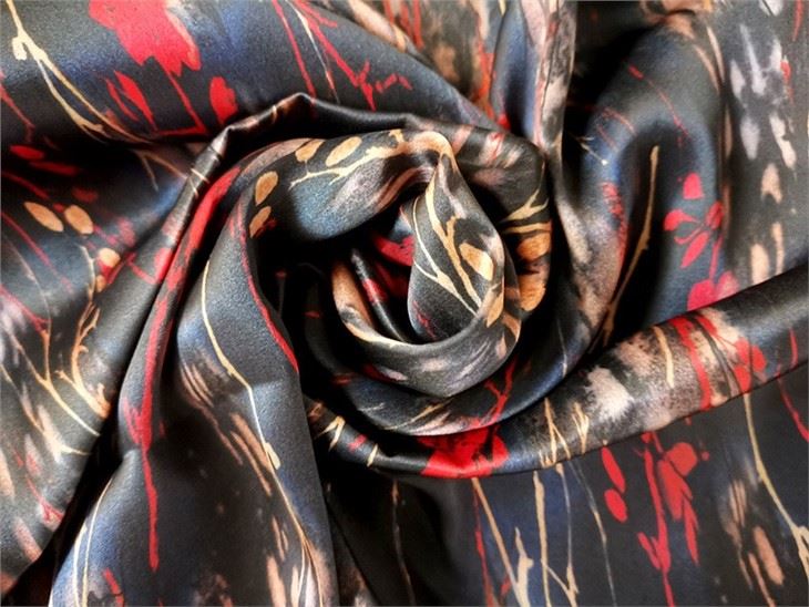 19MM 100% Mulberry Silk Plain Crepe Satin Width 140cm Silk Fabric