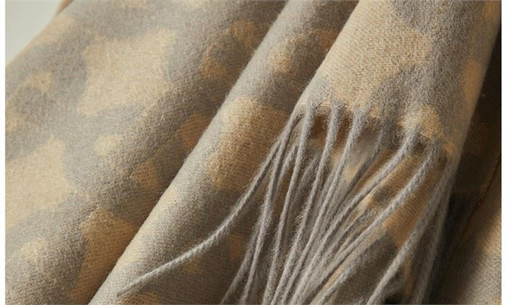 Pure Wool Blanket Winter Thickened Jacquard Warm Home Travel Wool Blanket